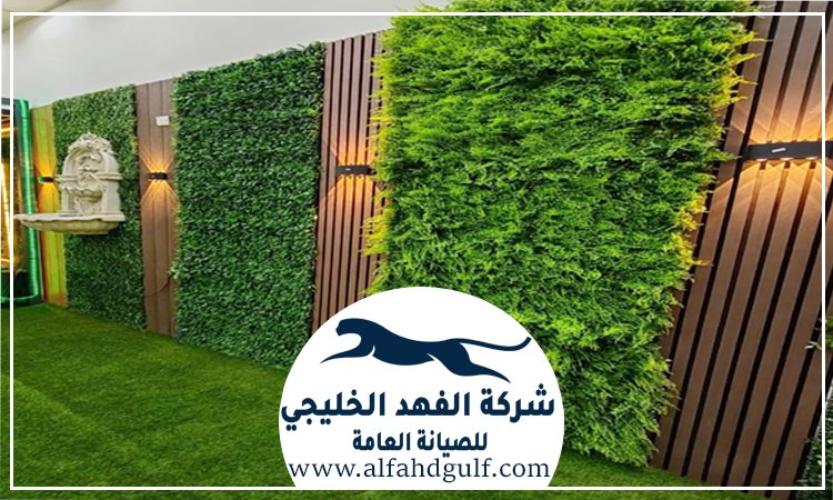 تركيب عشب جداري في راس الخيمة