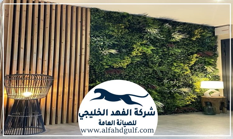 تركيب عشب جداري في عجمان