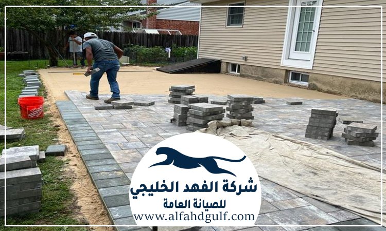 تركيب الانترلوك للحوش في الفجيرة