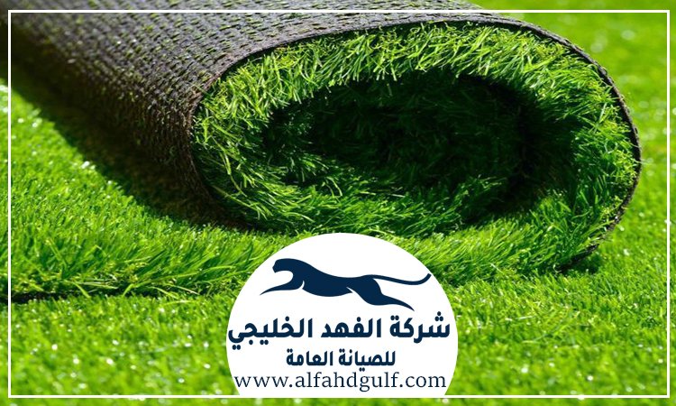تركيب عشب صناعي في العين