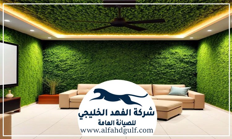 تركيب عشب جداري في الفجيرة
