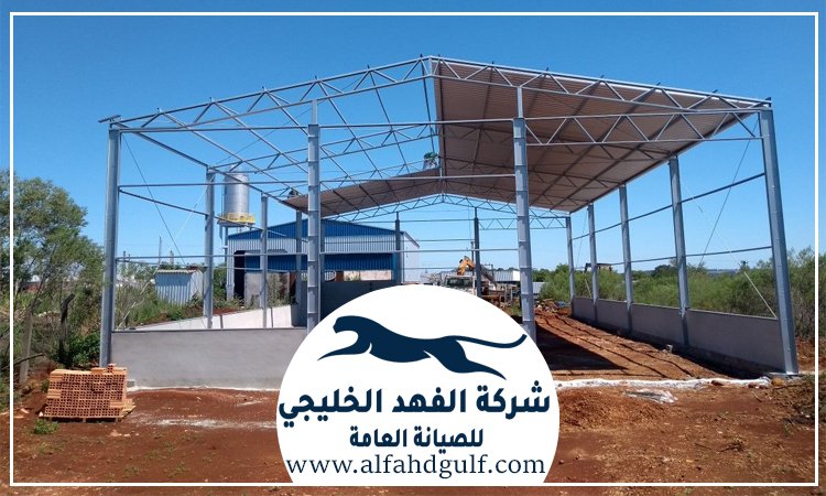 تركيب هناجر في ام القيوين